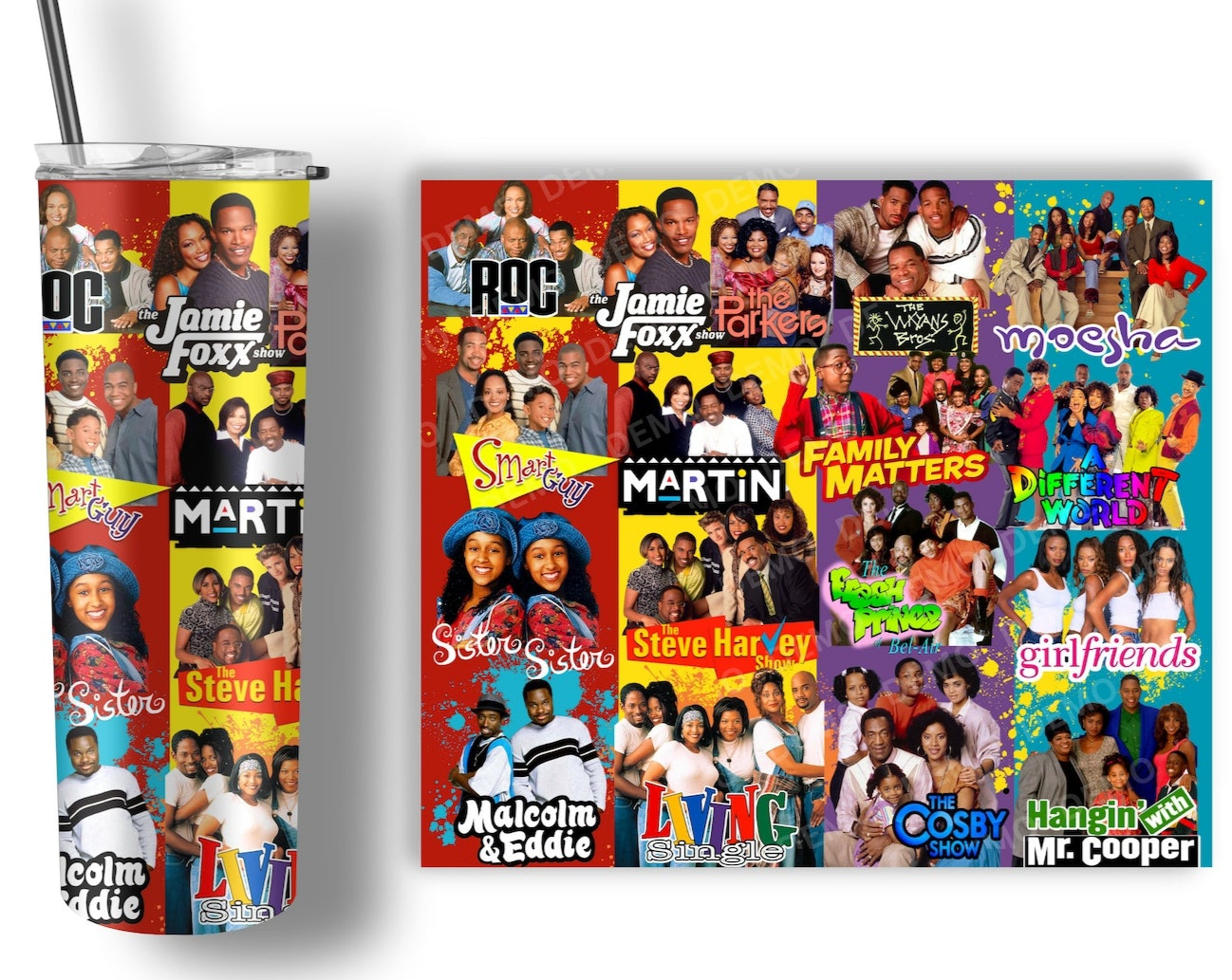 90s Black Sitcom Tumbler