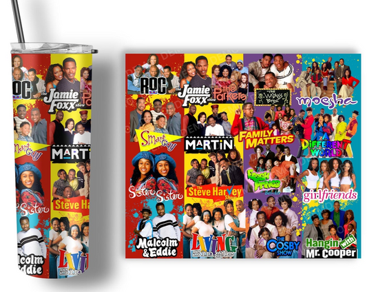 90s Black Sitcom Tumbler