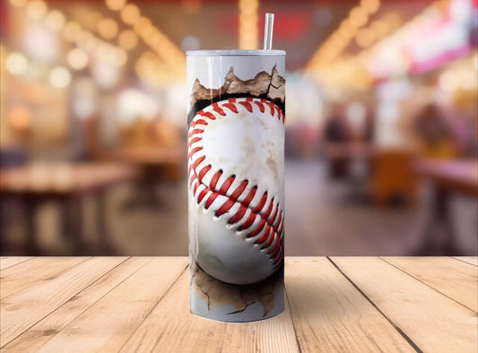 Baseball Tumbler