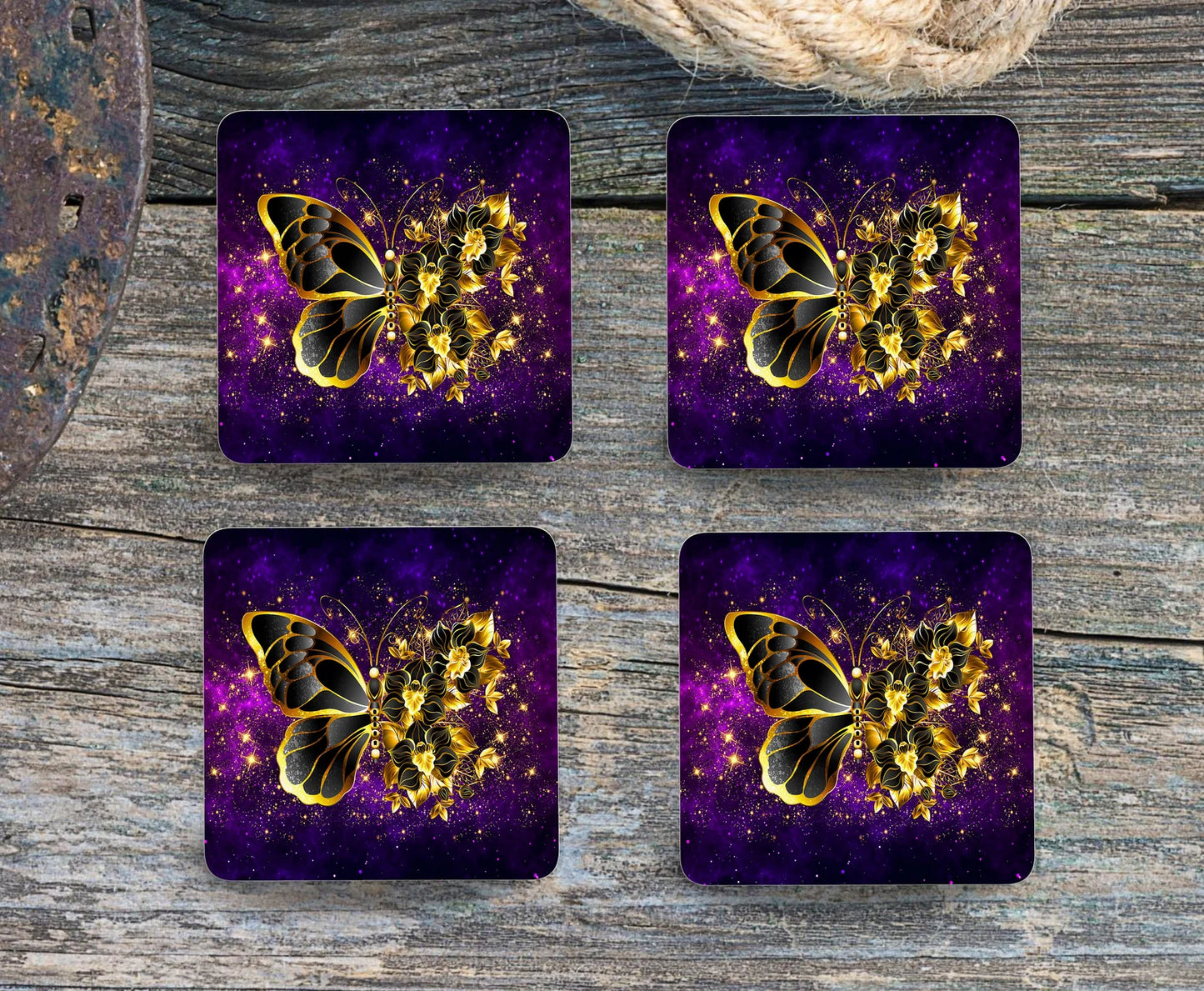 Black and Gold Butterfly