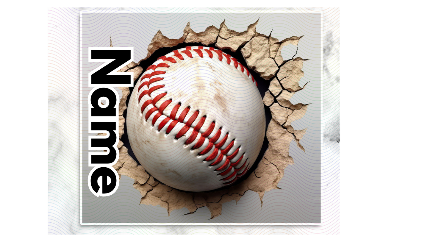 Baseball Tumbler